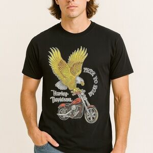 Harley-Davidson Free to Roam Eagle Tee Men’s XL